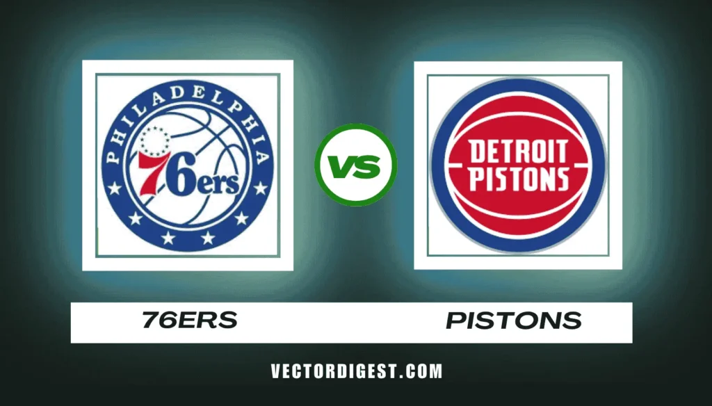 76ers vs Detroit Pistons Match Player Stats