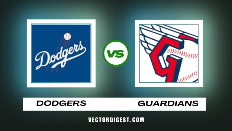 Dodgers vs Cleveland Guardians Match Player Stats - Vector Digest